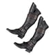 thumbnail image 1 of Botas Altas De Soldado 1/6 Modelo De Cuerpo Zapatos De Cuero PU Para Muñeca HT TTL TC De 12 Pulgadas Sunnimix, 1 of 7