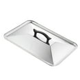thumbnail image 2 of Meijiashe Stainless Steel & Glass Universal Lid for Pots & Pans, Rectangular, 40x30cm, 2 of 10