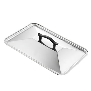 Stainless Steel Pot Lid Square Baker Lid Replacement Cover
