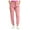 Pink, variant on Womens Scrub Pants - Soft Stretch Yoga Style with Pockets, Slim Drawstring Jogger Scrubs Pink, S