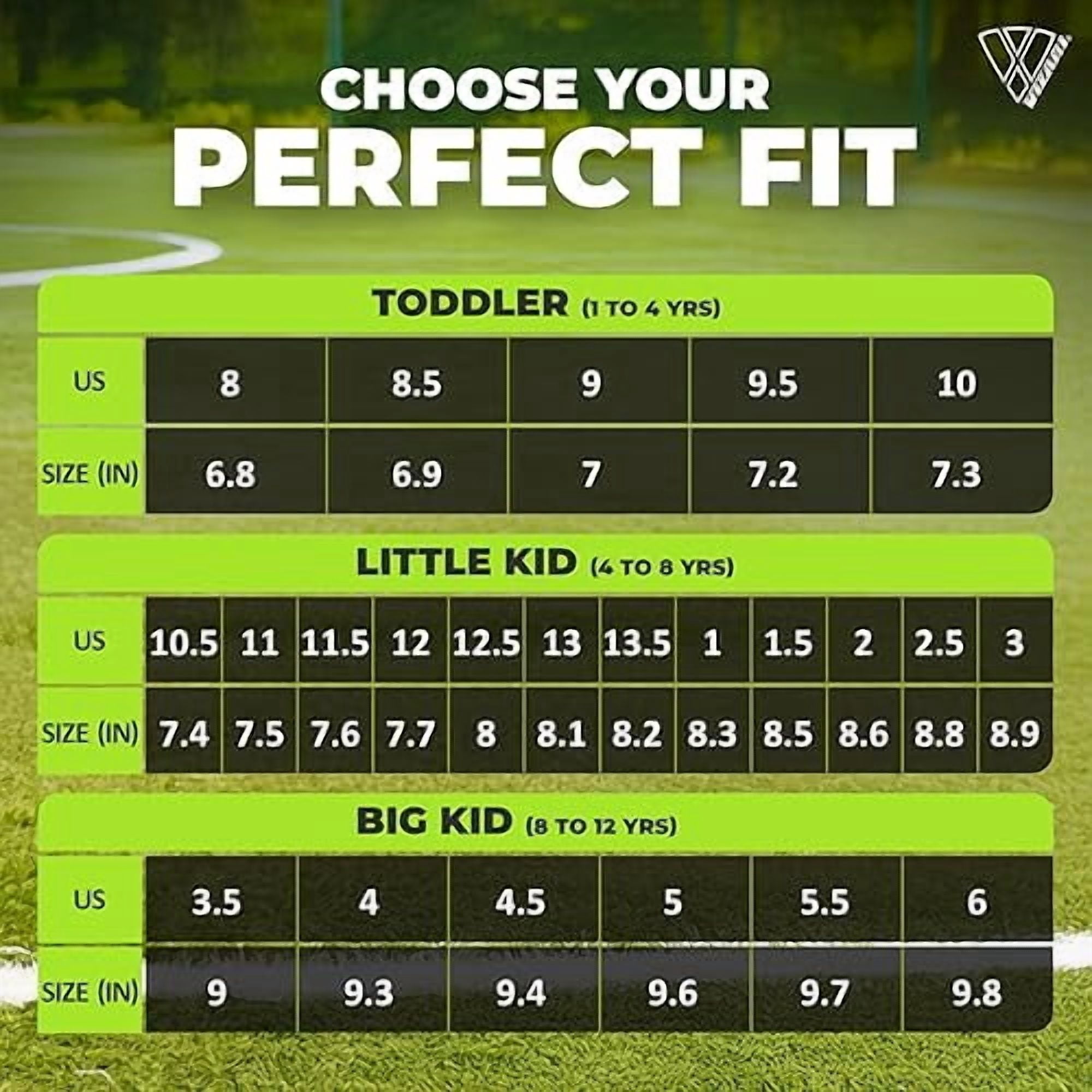 Vizari USA Stealth Firm Ground Soccer Cleats for Kids – Durable, Lightweight Athletic Shoes for Boys and Girls, Green/Black, 5.5
