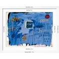 thumbnail image 5 of Art.com Untitled, 1981 Giclee Print by Jean-Michel Basquiat, White Frame Wall Art, 40" x 32", 5 of 5