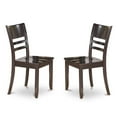 thumbnail image 5 of HLLY5-CAP-W 5 PC small Kitchen Table and Chairs set-Dining Table and 4 dinette Chairs, 5 of 6