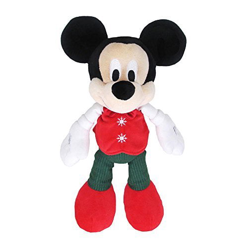 christmas mickey mouse soft toy