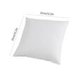 thumbnail image 2 of Throw Pillow Insert, Lightweight Soft Bedding Throw Pillows Indoor Decorative Couch Pillow, Durable Couch Cushion Fillers (White, 12x12in), 2 of 6