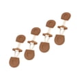 thumbnail image 2 of 4 Pieces Toggle Closure Buttons Decoration Wooden Buttons Accessories Brown, 2 of 9