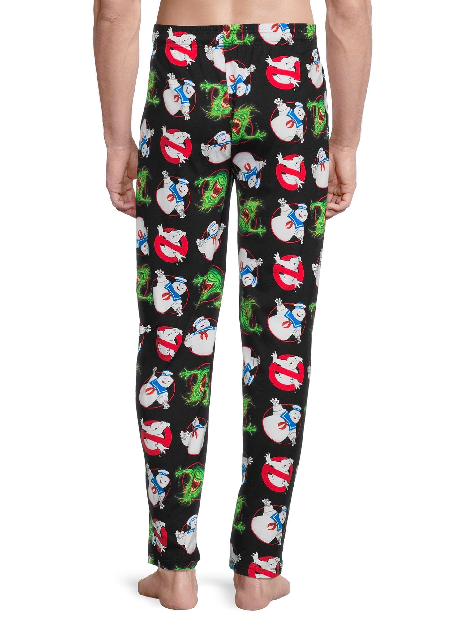 Ghostbusters Characters All-over Print Cotton/Polyester Men's Sleep Pants, Sizes S-2XL