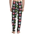 thumbnail image 3 of Ghostbusters Characters All-over Print Cotton/Polyester Men's Sleep Pants, Sizes S-2XL, 3 of 5