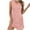 Pink, variant on Loopsun Womens Dresses, Summer Dresses for Women, Women's Summer Fashion Solid Color Sleeveless V-Neck Mini Dress Pink M