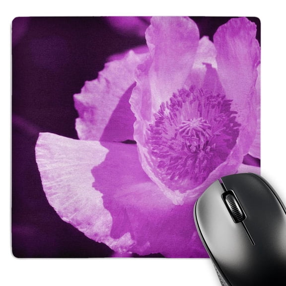 3dRose, Purple Poppy by Angelandspot, MousePad