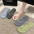 thumbnail image 5 of Simple Flip-flops Women's Summer Style Outer Wear Splint Anti-slip Sandals, 5 of 5