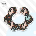 thumbnail image 3 of Hirioo Rabbit Is Eating Carrots for Baby Cotton Petal Bib Drool Bibs for Baby Boy Unisex, 3 of 9