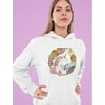 thumbnail image 2 of Unicorns Watching The Sea Hoodie Women -Image by Shutterstock, Female x-Large, 2 of 4