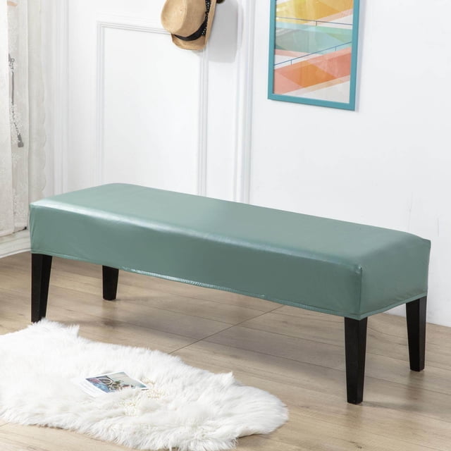 Waterproof Oilproof PU Bench Cover Slipcover Skid Resistant Cover Bench Covers High Green