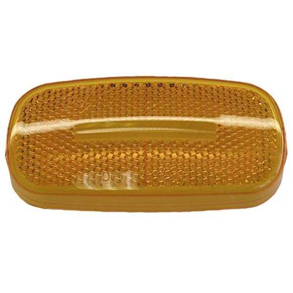 PM RV Trailer Camper Lighting Amber Replacement Lens for 55-7827 V2549-15A