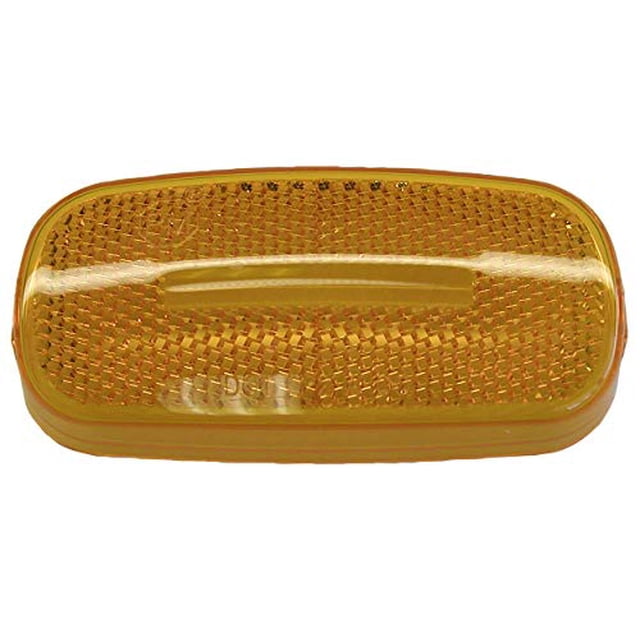 PM RV Trailer Camper Lighting Amber Replacement Lens for 55-7827 V2549-15A