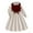 1-Red119, variant on Byoo Little Girls' Preppy Two-Piece Dress Collared Shirt with Vest Flared Skirts Elegant School Gown,Navy