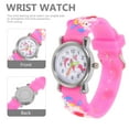 thumbnail image 2 of Reloj de pulsera de silicona para niños, reloj de unicornio, reloj decorativo para niñas y niños, regalo de cumpleaños para niños., 2 of 8
