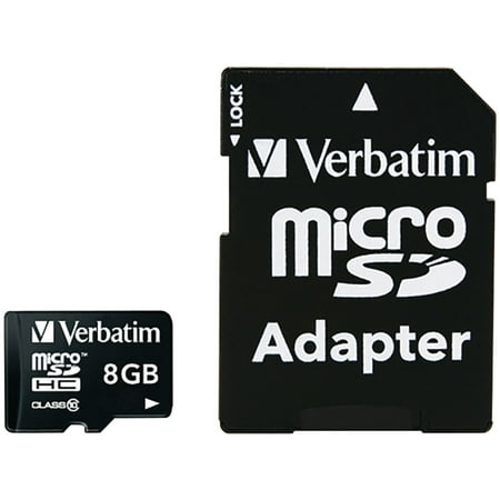 UPC: 0023942440819 | Verbatim 44081 Microsdhc Card With Adapter (8gb; Class 10)