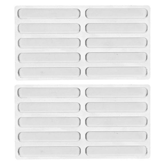 20pcs Clear Self Adhesive Silicone Bumpers for Cabinet Doors Glass Tables Baby Safety and Wall