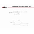 thumbnail image 3 of Hitec Rcd Hrc35086W Hs-5086Wp Waterproof Digital Servo, Metal Gear, Dual Bb, 3 of 4