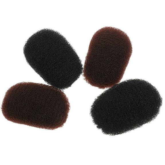SEWCHICS Hair Volume Bump Clips for Women, Nylon and Manganese Steel, Assorted Colors, 4 Pieces Hair Styling Accessories