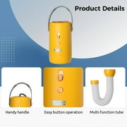 Portable Clothes Dryer, 200-400W Multifunctional Small Dryer with Big Clothes Bags and Warm Shoe Expansion Tube for Travel Home Laundry