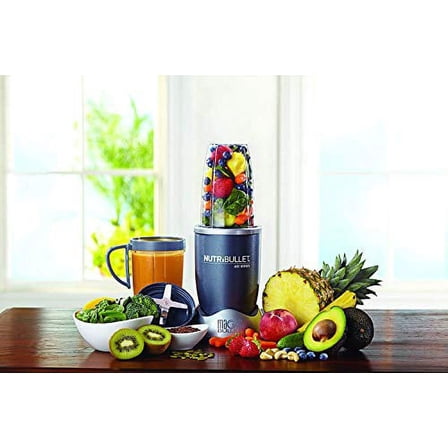 NutriBullet 8-Piece High-Speed Blender/Mixer System, Gray