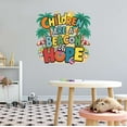 thumbnail image 2 of Children Are A Beacon Of Hope Innocent Joyful Enthusiastic Playful Quote Wall Art Sticker Designs Vinyl Stickers For Home House Walls Rooms Windows Bedroom Decoration Size (28x28 inch), 2 of 3