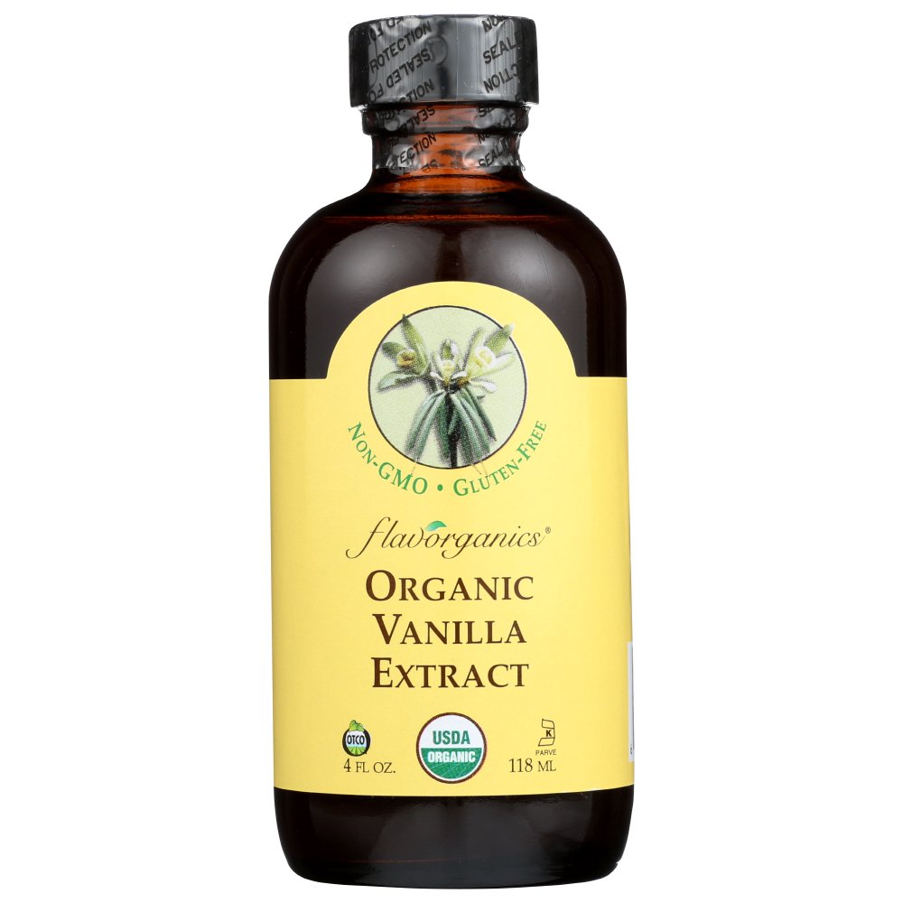 Organic Vanilla Extract, 4 Fl Oz