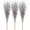Silver, variant on 10-Pack Artificial Glitter Berry Stem Ornaments, Decorative Bead Sticks, Glittery Twigs, Picks, Branches for Christmas Tree, Small Vase, Holiday, Wedding, Party 17 Inches