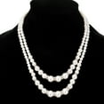 thumbnail image 4 of Naturegr Adjustable Double-Layer Luxury Faux Pearl Beads Necklace for Party, 4 of 8