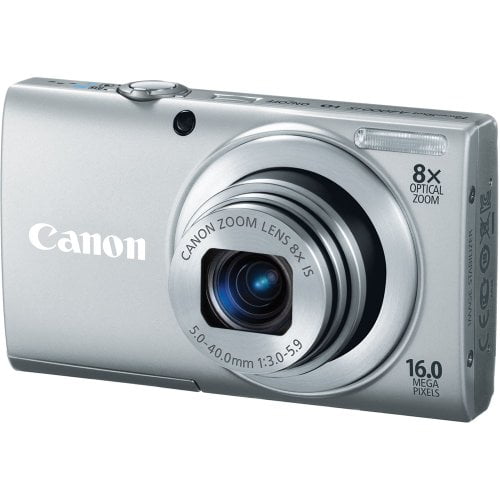 Canon PowerShot A4000IS 16.0 MP Digital Camera with 8x Optical