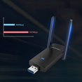 thumbnail image 3 of Adaptador inalámbrico USB Yotijar 1300Mbps de banda 5G 2.4G USB para computadora portátil de escritorio, 3 of 9