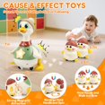 thumbnail image 2 of Juguete para bebés LUDILO Musical Crawling Duck de 6 a 18 meses con luces, 2 of 8