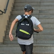 ZIPIT Grillz Backpack for Boys, Cute Book Bag for Kids Elementary School & Preschool (Black)