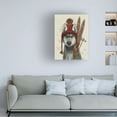 thumbnail image 3 of Fab Funky 'Husky Skiing' Canvas Art, 3 of 3