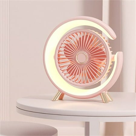 

Ydsxlp Clearance Mini Fan Small Desktop Electric Fan Desktop Air Circulation Fan，Aromatherapy Night Light Small Fan