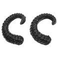 thumbnail image 1 of 1 par de cuernos de oveja artificiales, diadema con cuernos DIY, suministros DIY para fiesta de Halloween, cuernos de oveja para Cosplay, 1 of 8