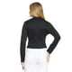 thumbnail image 3 of Blazer Corto Mujer Moda Formal Manga Larga Negro Detalle Botón Delantero 550415 negro G INCÃGNITA 550415, 3 of 5