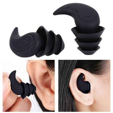 

Bcfsvew Tool BagSilicone Noise Reducing Earplugs Three Layer Silent Earplugs Help Sleep