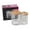 F, variant on WNFJR 3-Piece Household Cosmetic Storage Box Set with Transparent Lid, Stackable for Bathroom and Vanity Organization, Easy to Clean and Space Saving