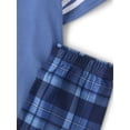 thumbnail image 3 of The Children's Place Boys Short Sleeve Snug Fit Plaid Pajamas, Sizes XS-XXL, 3 of 4