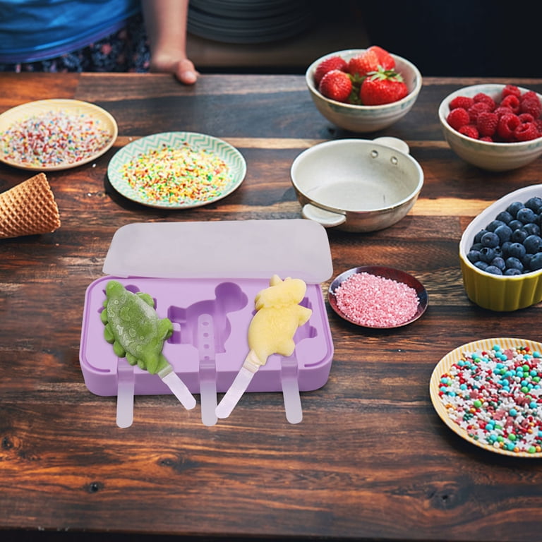 Dinosaur Silicone Candy Mold - T-Rex Shape Baking Tray, Food-Grade, BPA-Free, Oven & Freezer Safe