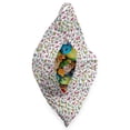 thumbnail image 3 of Birds Lounger Chair Bag, Doodle Illustration of Animal Floral Details, High Capacity Storage with Handle Container, Lounger Size, Multicolor, by Ambesonne, 3 of 5