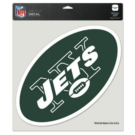 New York Jets Die-cut Decal - 8"x8" Color