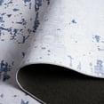 thumbnail image 6 of SAFAVIEH Tacoma Orlando Traditional Machine Washable Runner Rug, Grey/Navy, 2'6" x 8', 6 of 8