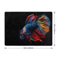 thumbnail image 2 of Area Rugs For Living Room Decor - Colorful Betta Fish Soft Anti Slip Throw Washable Rugs 5x7 For Bedroom, Indoor Carpet For Bedroom Living Room 80x58In, 2 of 7
