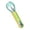 A, variant on 4 In 1 Melon Carving Tool Set, Multi Functional Stainless Steel Slicer Cutter With Storage Handle, Kitchen Gadget For Watermelon Cantaloupe Platter Decoration (Multicolor ,24*7*2CM)