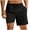 Black, variant on Men's 2 in 1 Athletic Shorts 7 Inch Inseam Performance Workout Short Pants with Compression Liner & Phone Pocket, Quick Dry Training Running Wear for Basketball